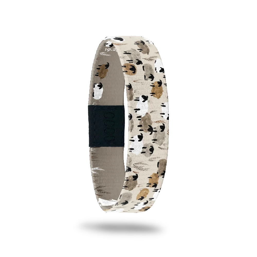 The Lord Is My Shepherd - Daily Bible Verse Bracelet: Medium