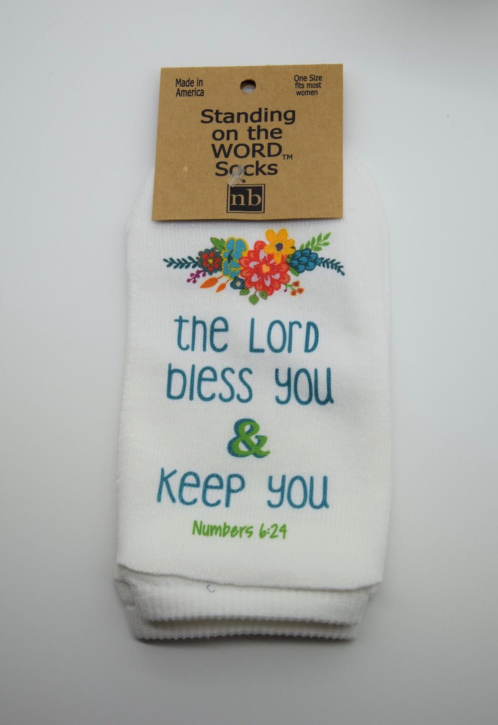 The Lord Bless You &amp; Keep You- Standing on the Word Socks