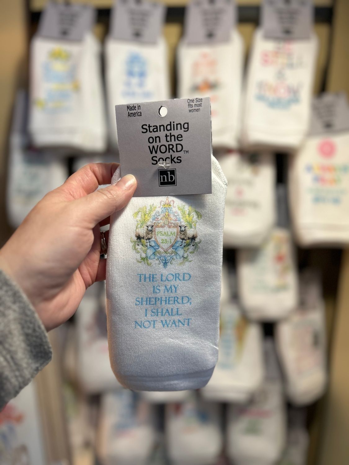 The Lord is my Shepherd-Socks