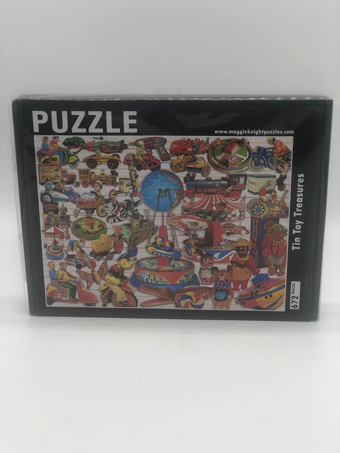 Tin Toy Treasures Puzzle