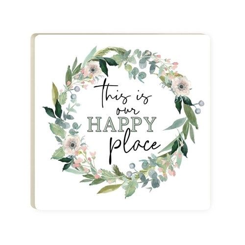 This is Our Happy Place Coaster