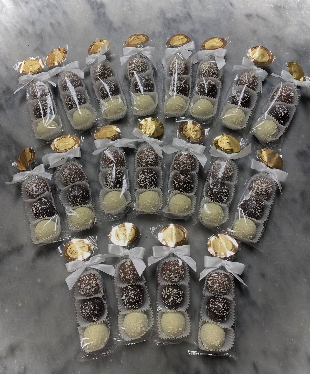 TRIO RUM Milk-Dark-White Chocolate - 3 Pack
