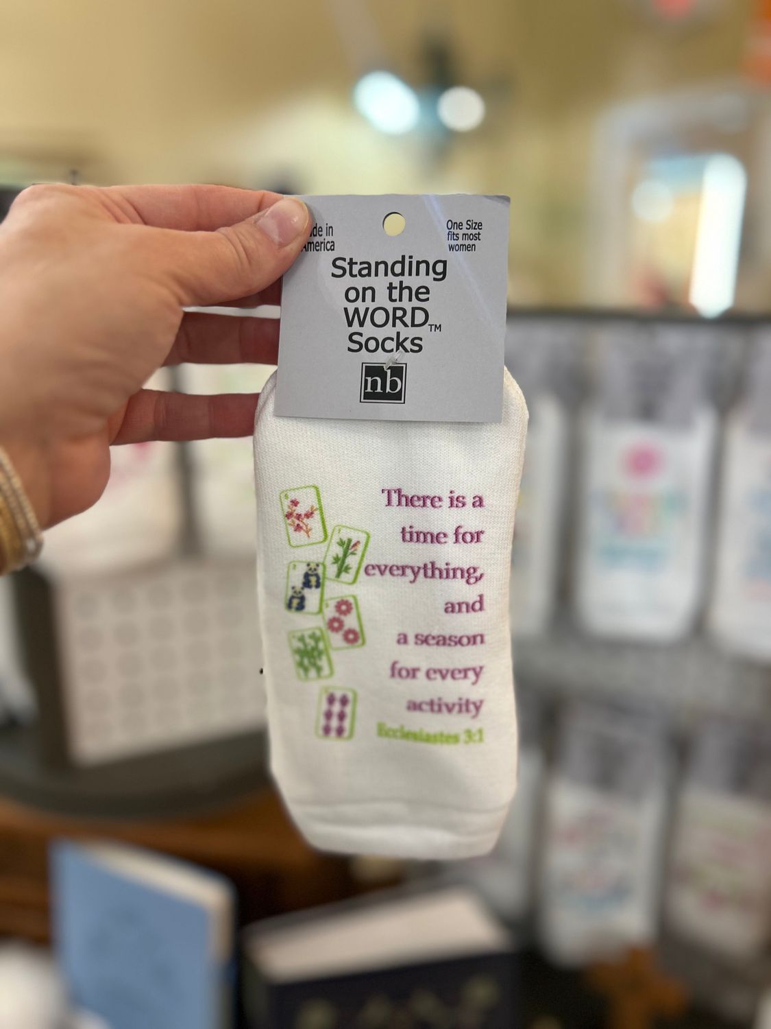 There is a time for everything- Socks