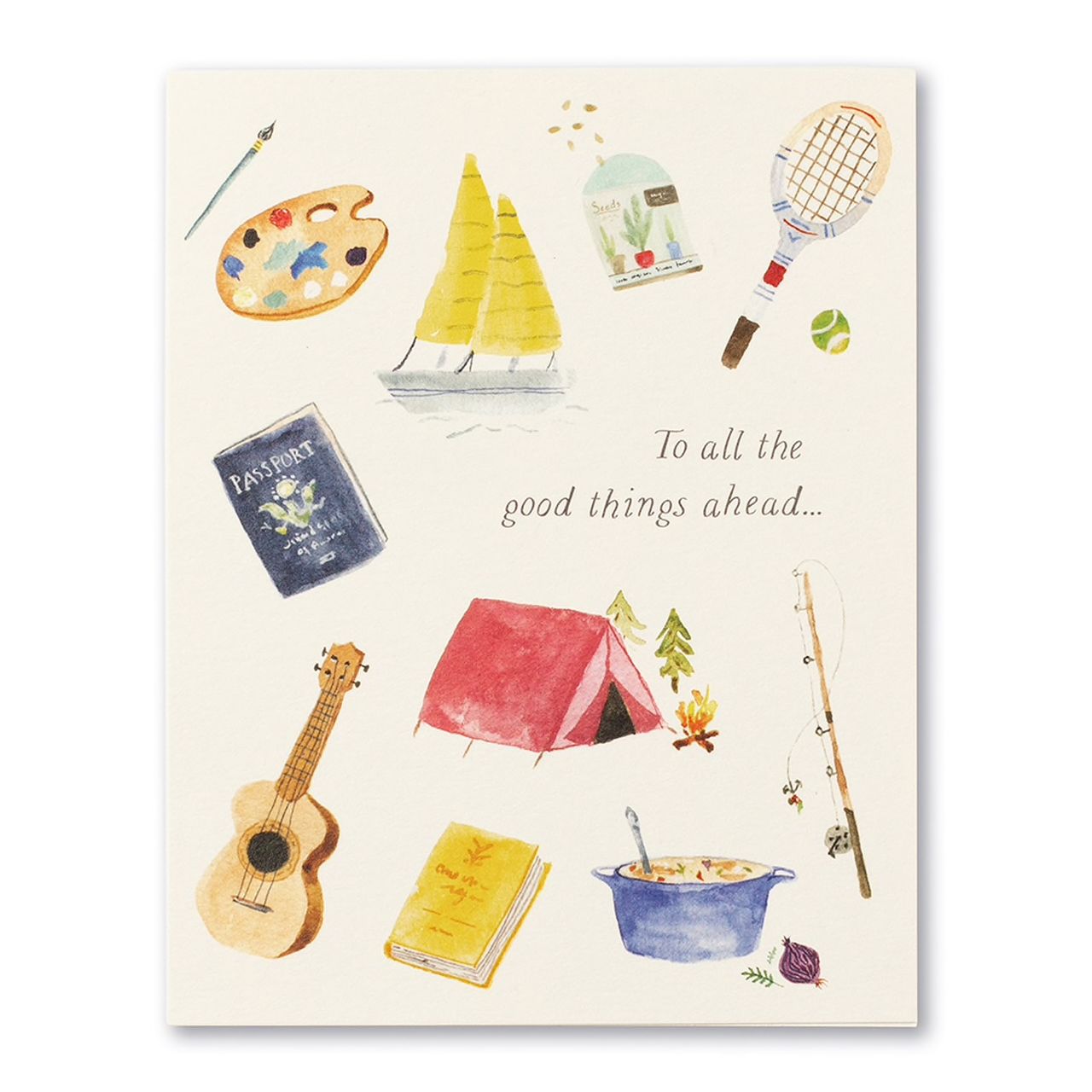 To all the good things ahead... -Retirement Card
