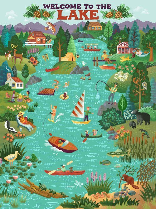 Welcome to the Lake Puzzle