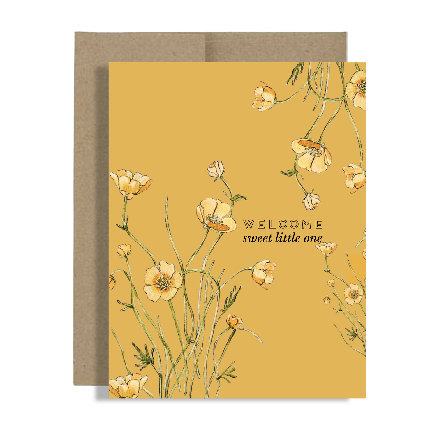 Welcome Sweet Little One Card