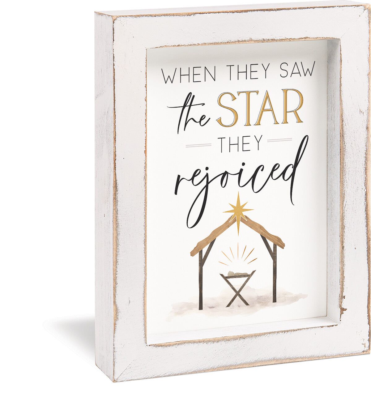 When They Saw the Star They Rejoiced Decor