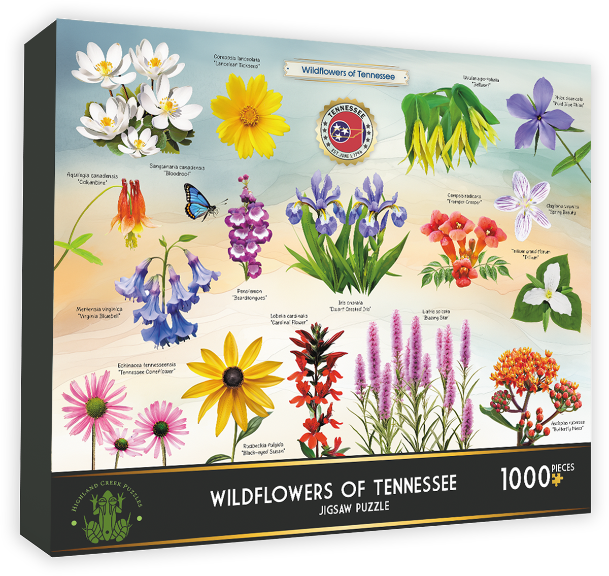 Wildflowers of Tennessee Puzzle