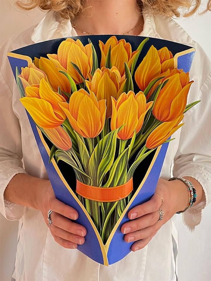 Yellow Tulips Bouquet