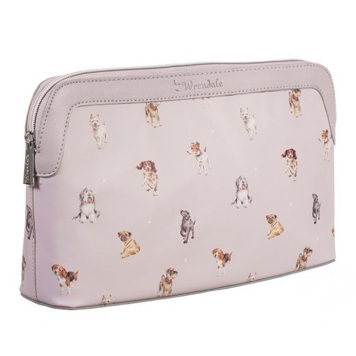 Woof!- A Dog's Life Large Cosmetic Bag