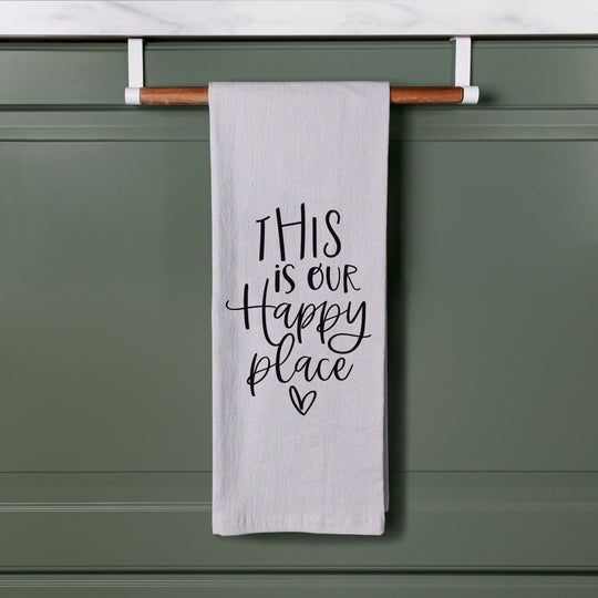 This is Our Happy Place Tea Towel