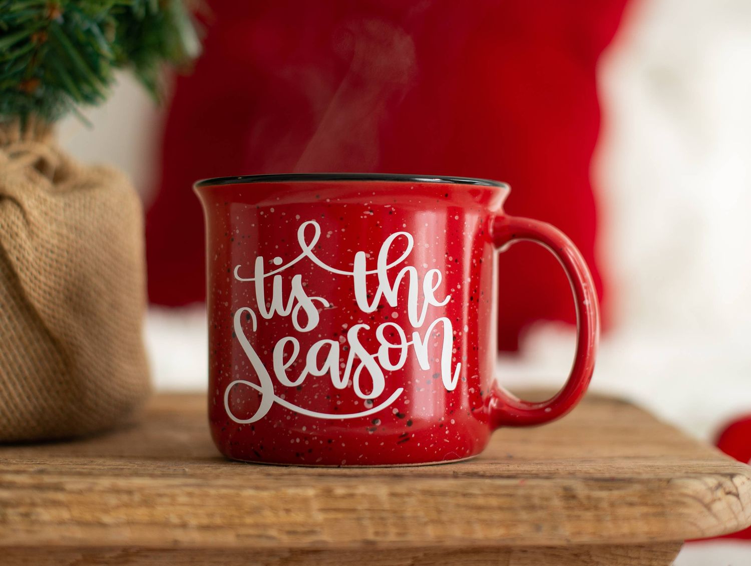 Tis The Season Christmas Campfire Mug
