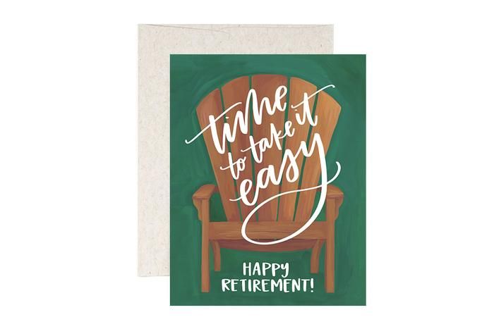 Time To Take It Easy- Greeting Card