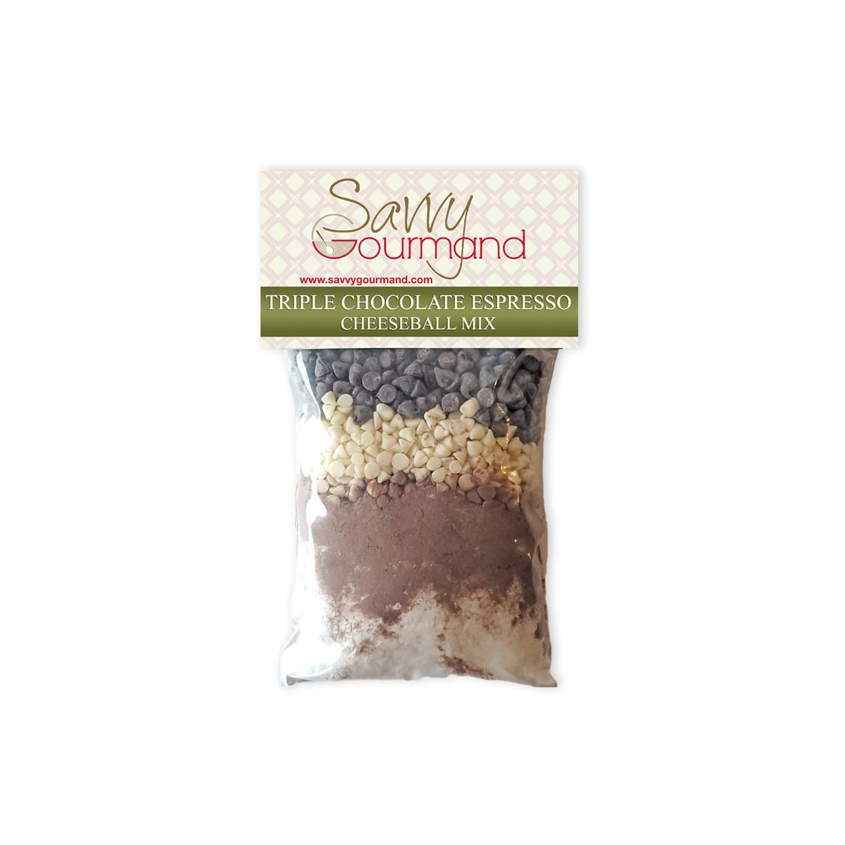 Triple Chocolate Espresso Cheeseball or Pie