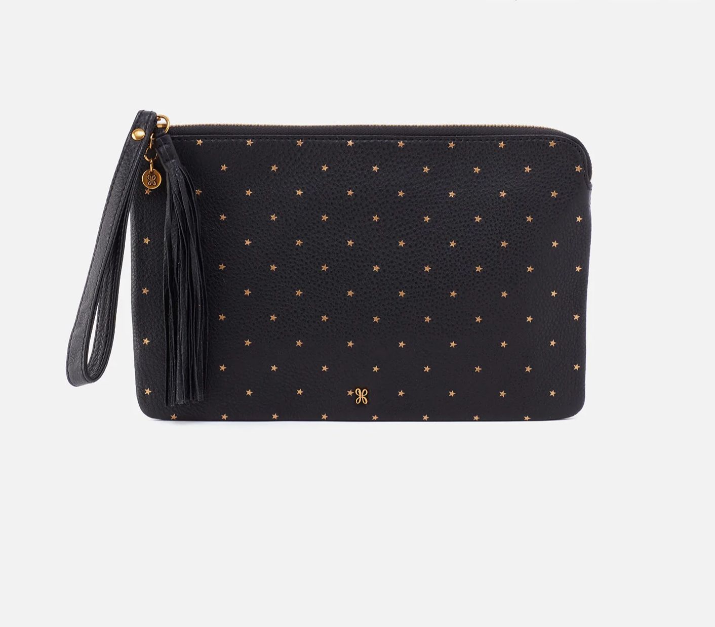 Wayfare Wristlet in Gold Stars