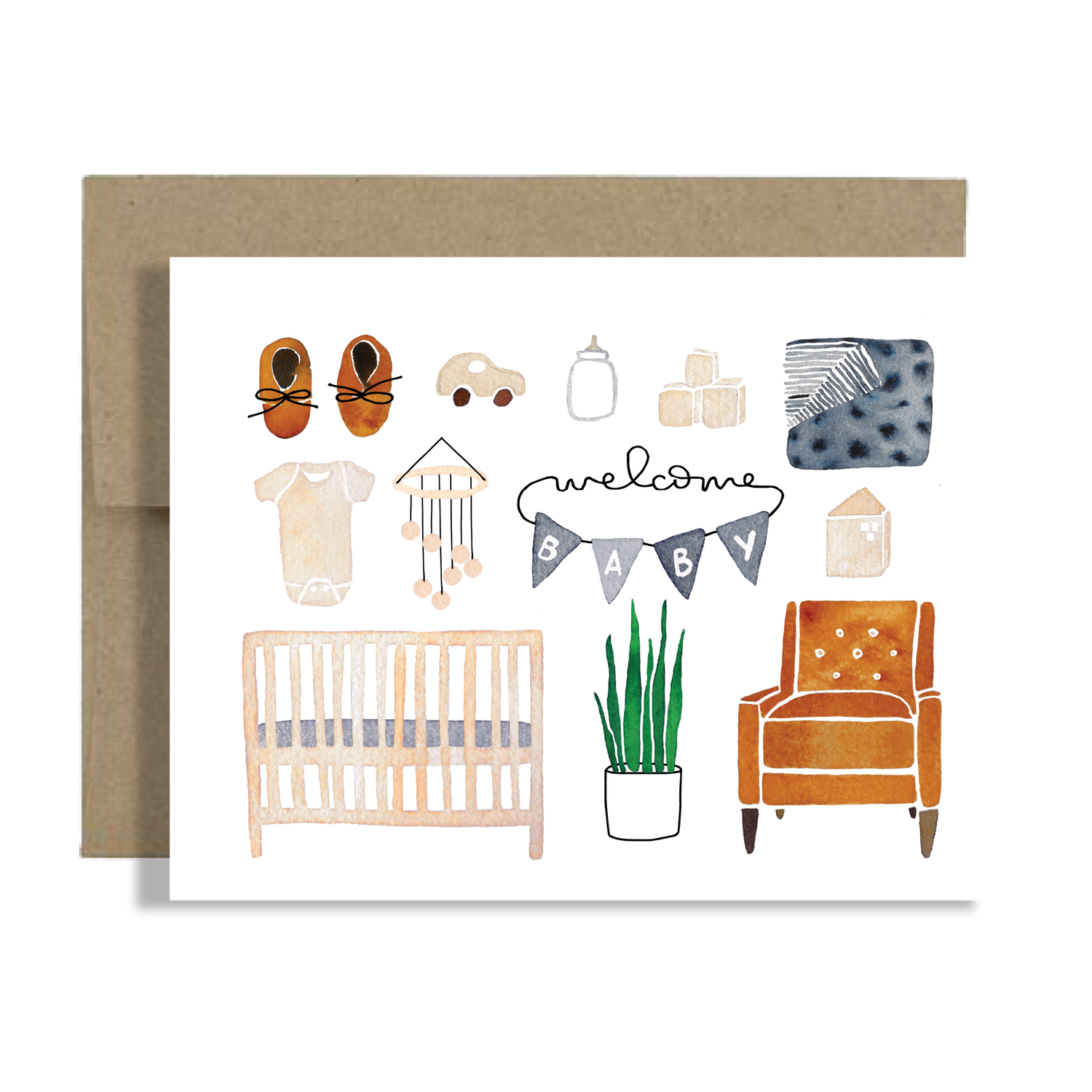 Welcome Baby Card