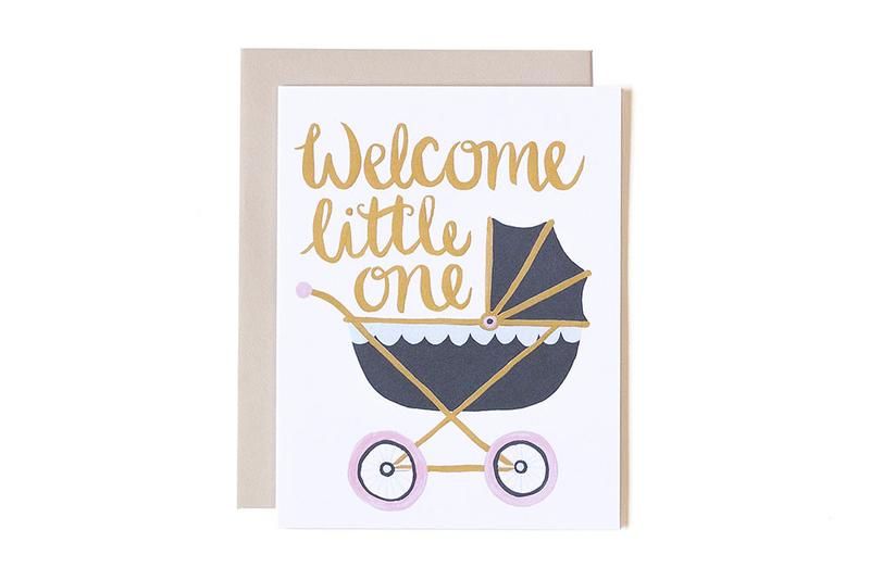 Welcome Little One- Greeting Card