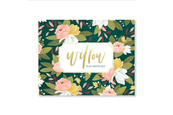 Willow Flat Note Set