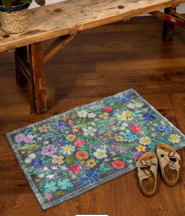 Wildflower Chenille Rug