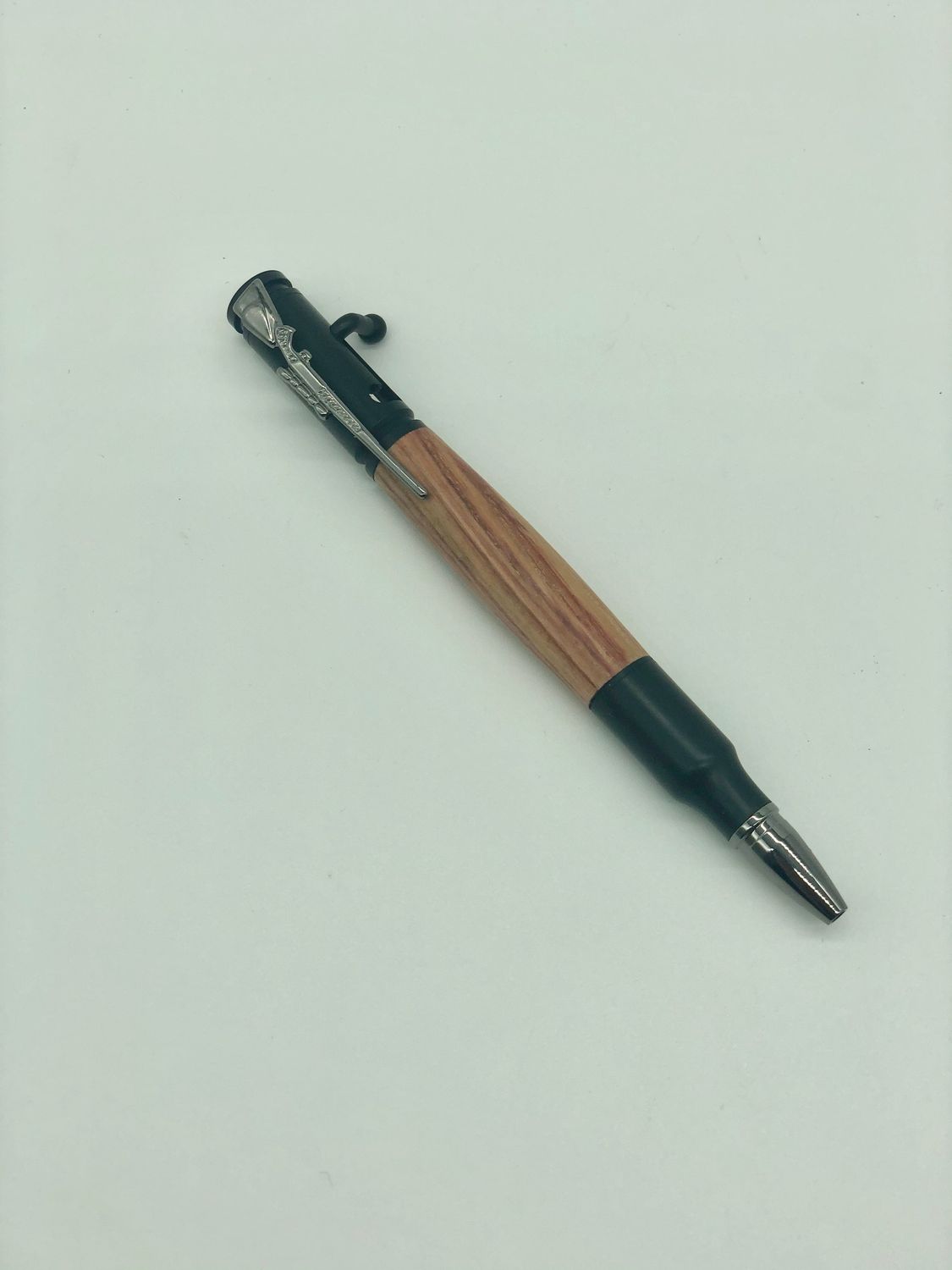 Wood and Black Rifle Pen