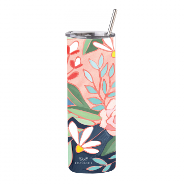 Watercolor Floral Tumbler