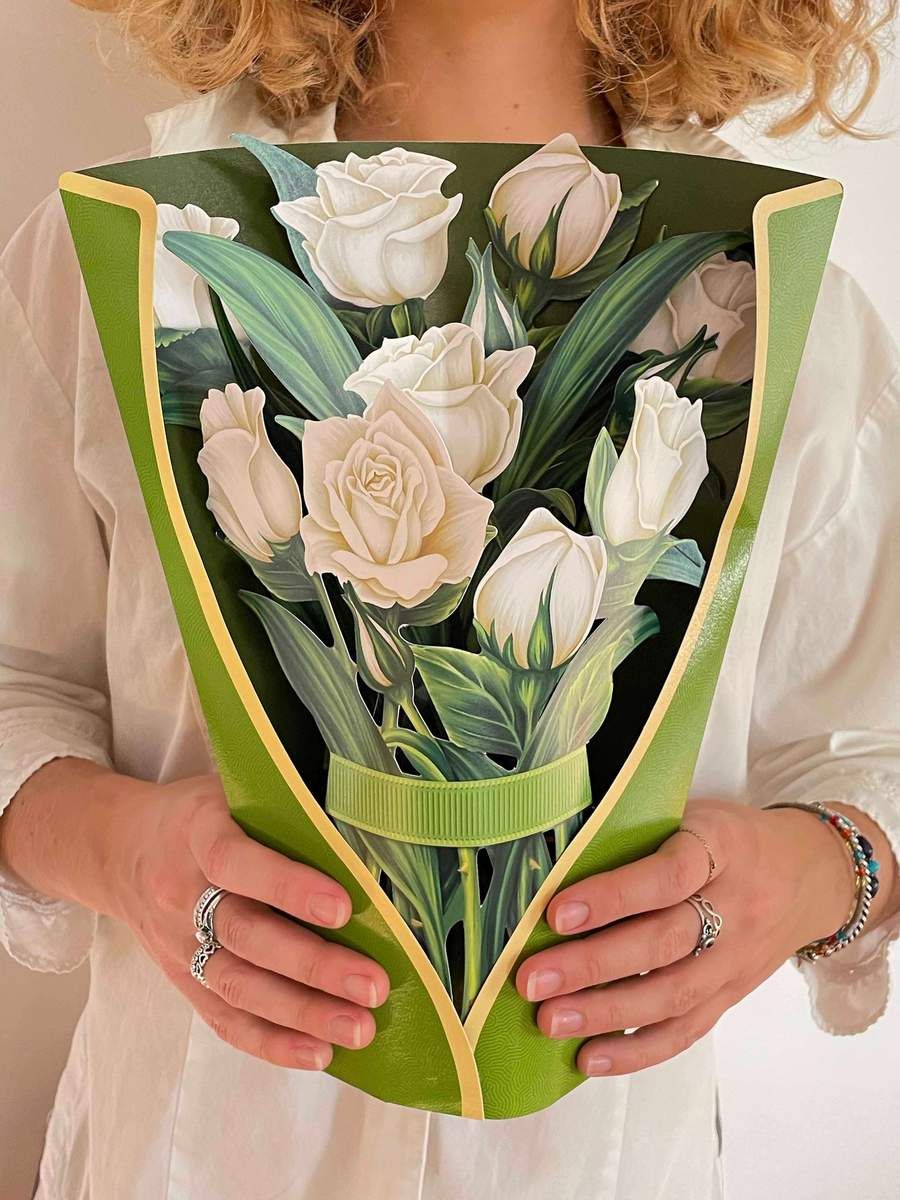 White Roses Bouquet