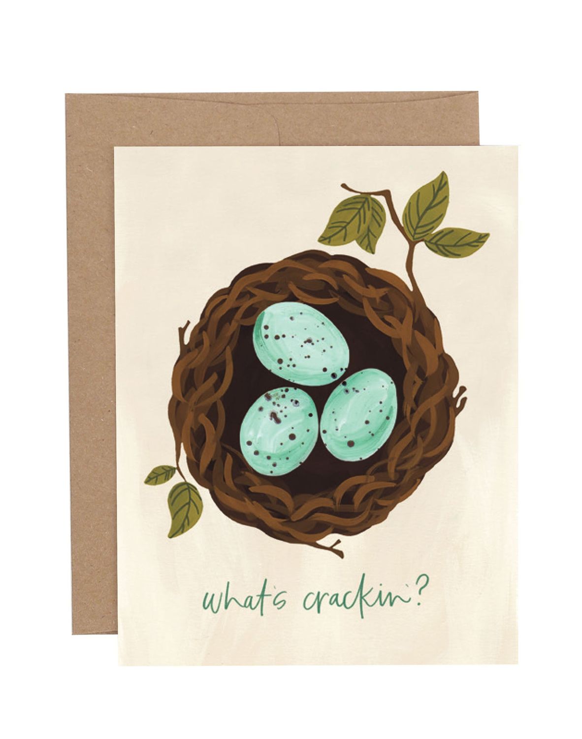 What's Cracking Greeting Card