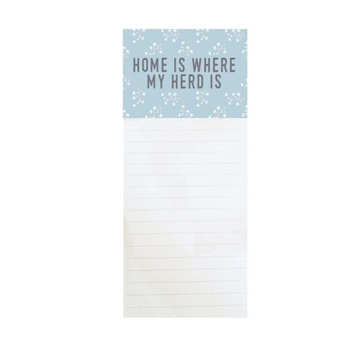 Where My Herd Magnetic Notepad