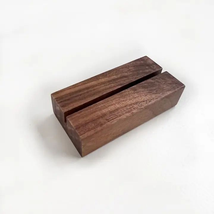 Wooden Card Holder