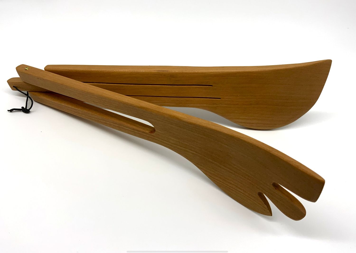 Wooden Salad Tongs