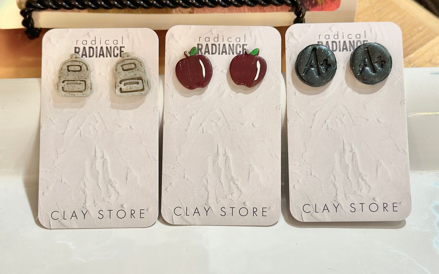 Teacher Radical Radiance Clay Stud Earrings