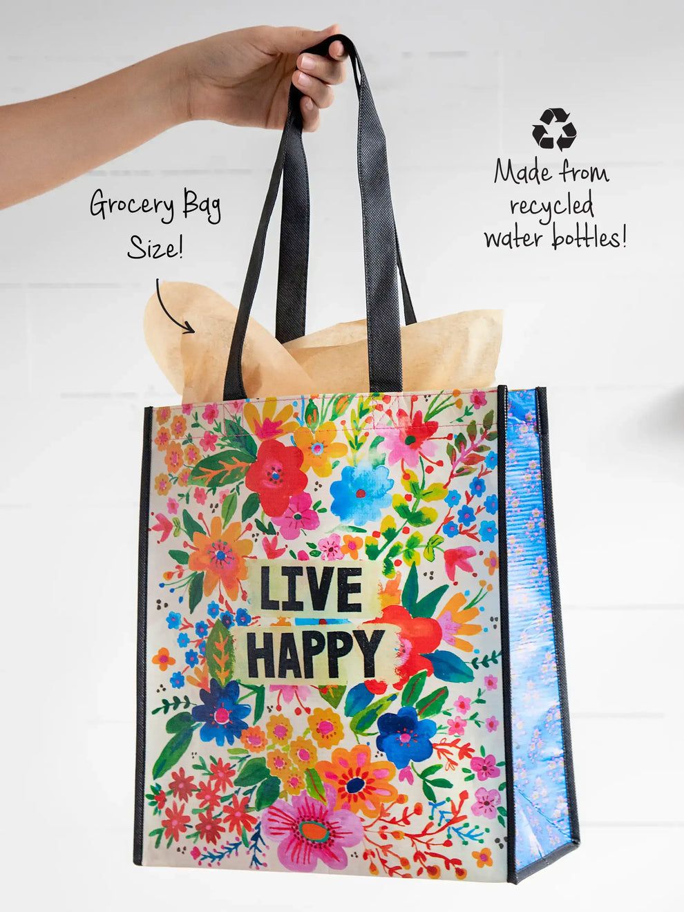 XL Happy Bag- Live Happy