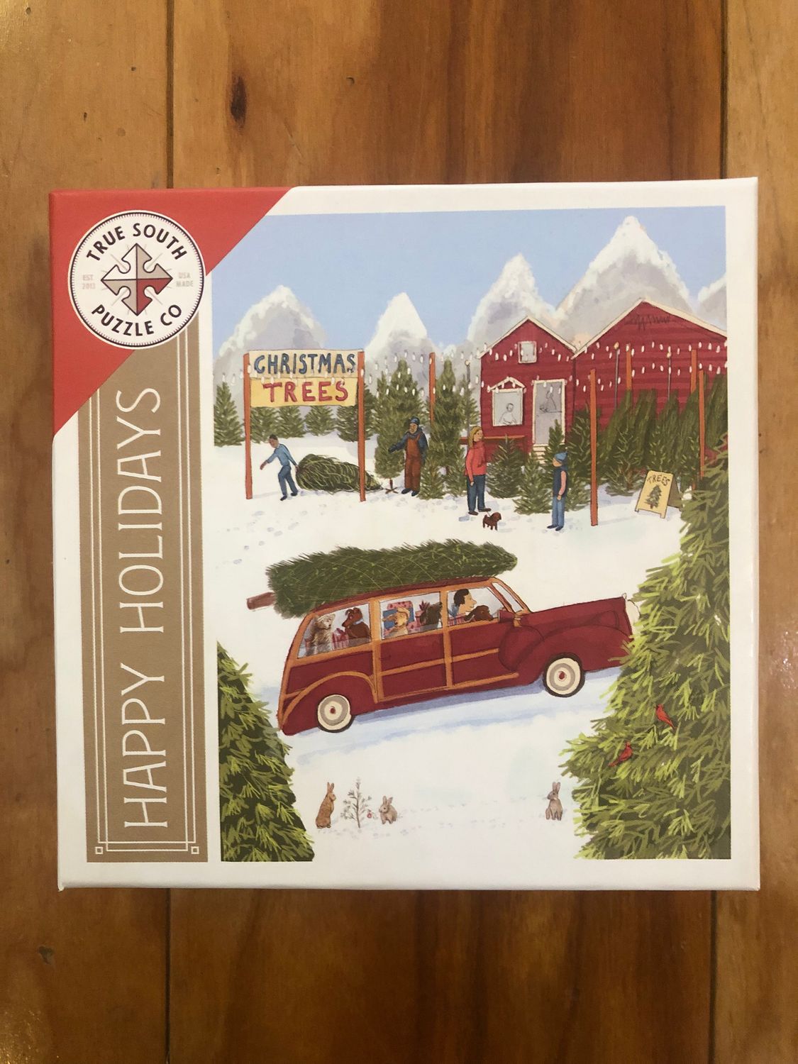 Christmas Minis Puzzles, Style: Christmas Tree Farm