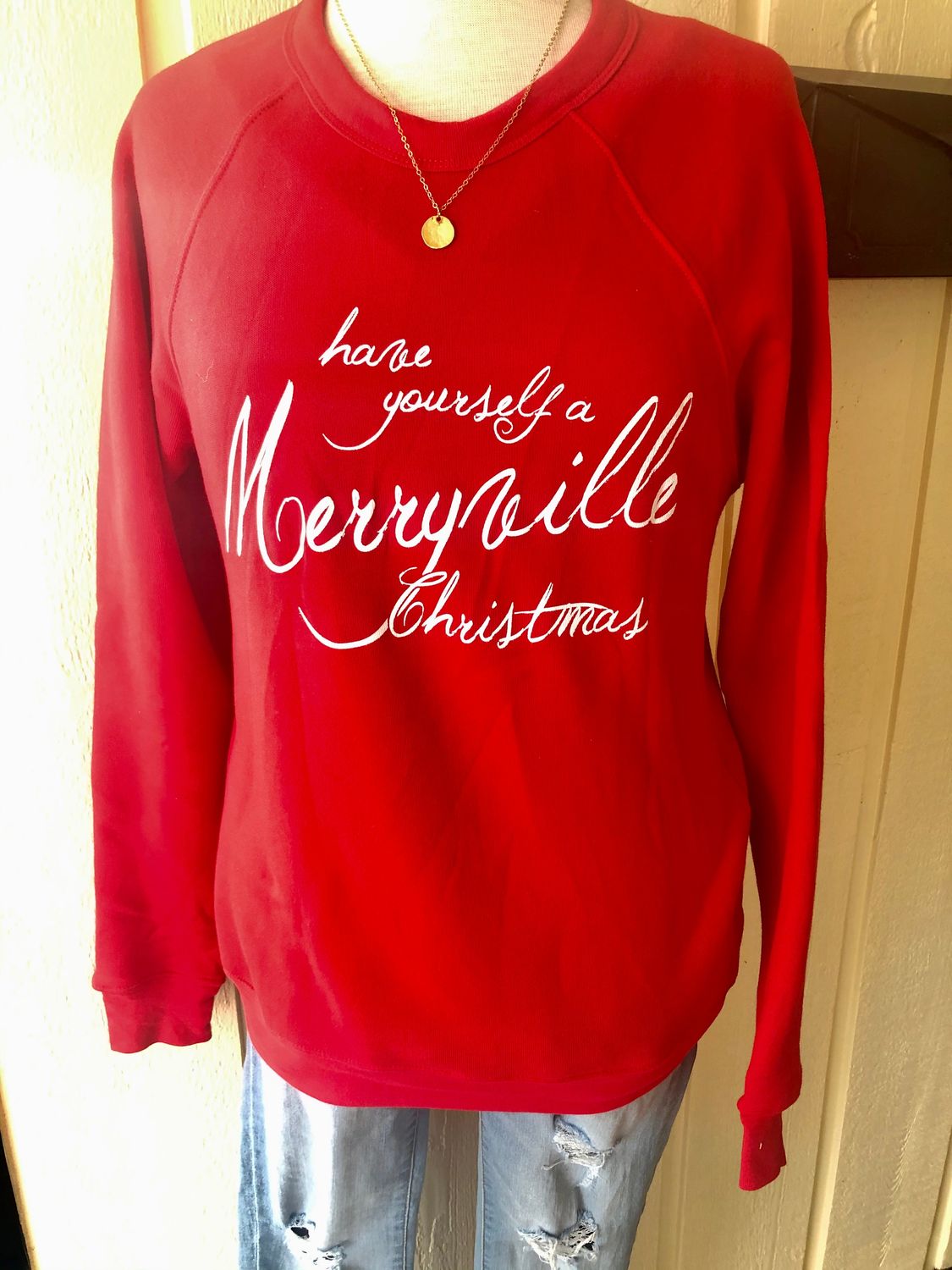 SALE-Have Yourself A Merryville Christmas Crewneck Sweatshirt