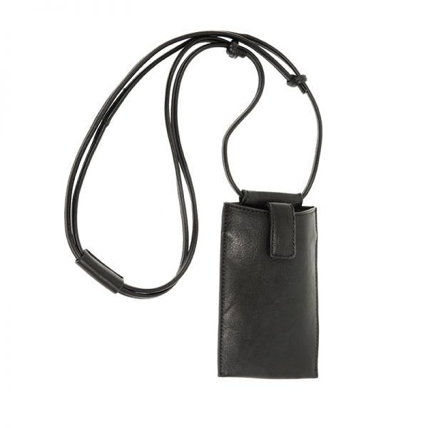 The Marley Phone Crossbody, Color: Black