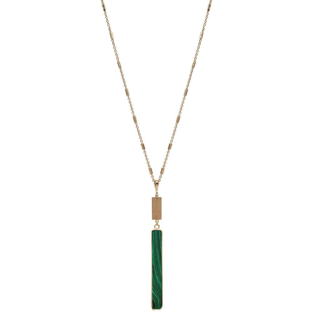Charlotte Long Pendant Necklace
