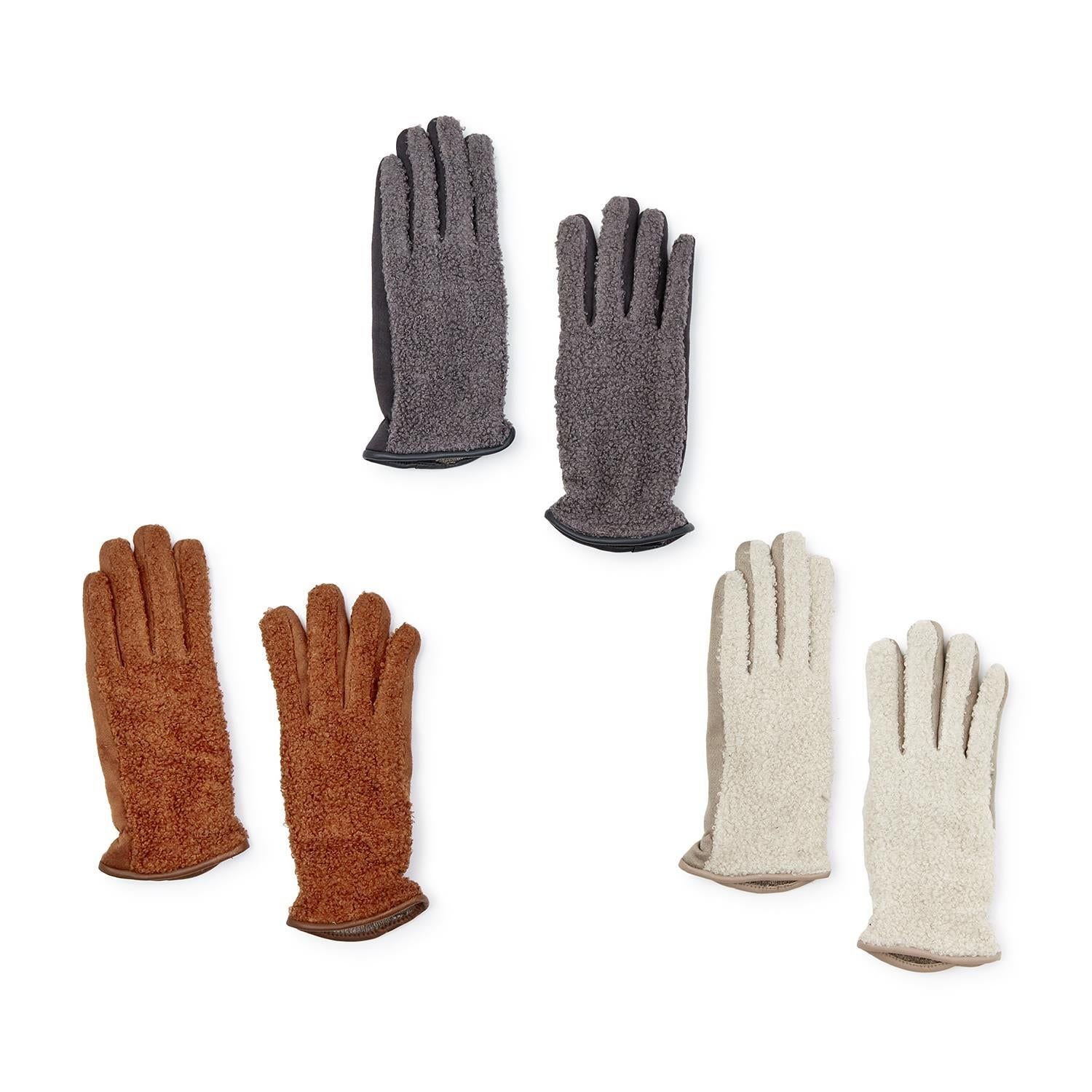 Plush Sherpa Gloves