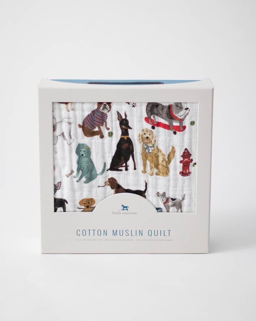 Woof Cotton Muslin Quilt