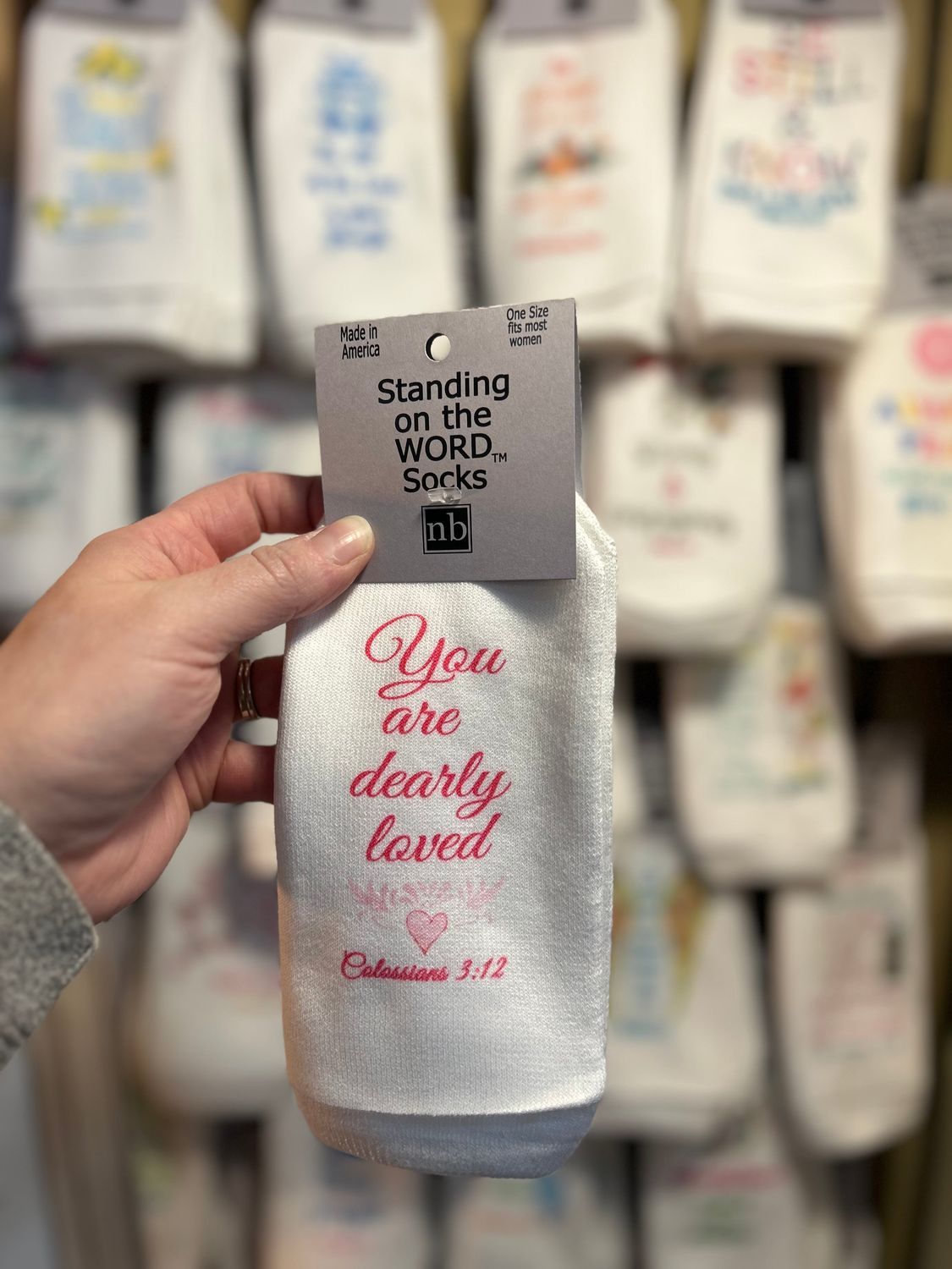You are dearly loved-Socks