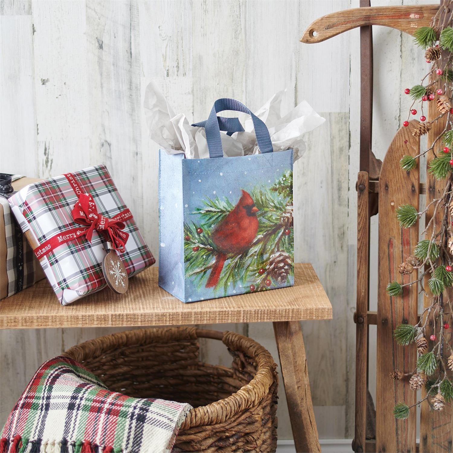 Woodland Cardinal Tote