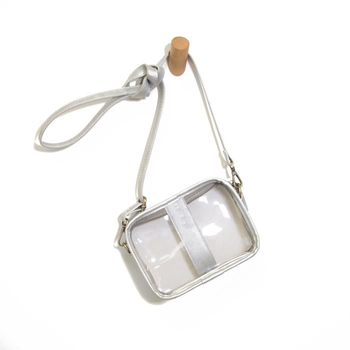 Clear Rita Camera Bag, Color: Clear