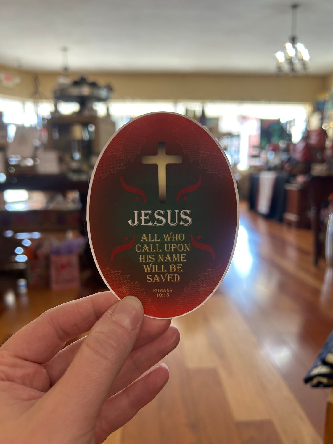 Faith Stickers, Name: All Who Call Upon His Name