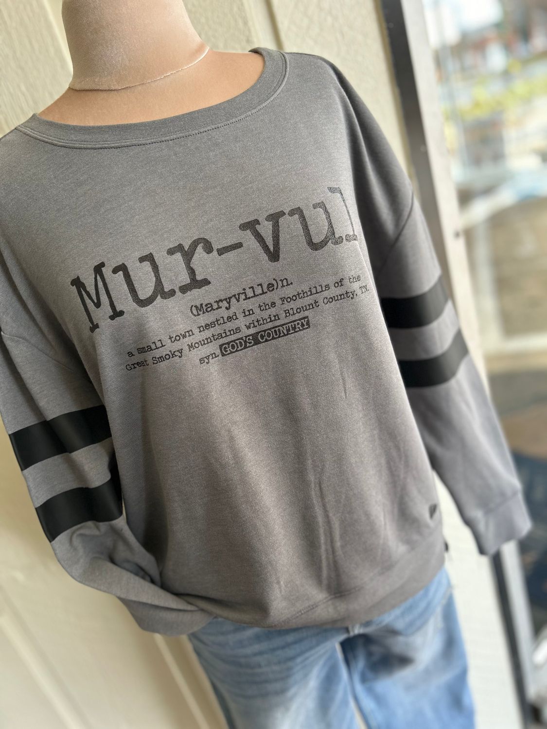 Mur-vul Sweatshirt, Size: 2XL, Style: Female Cut