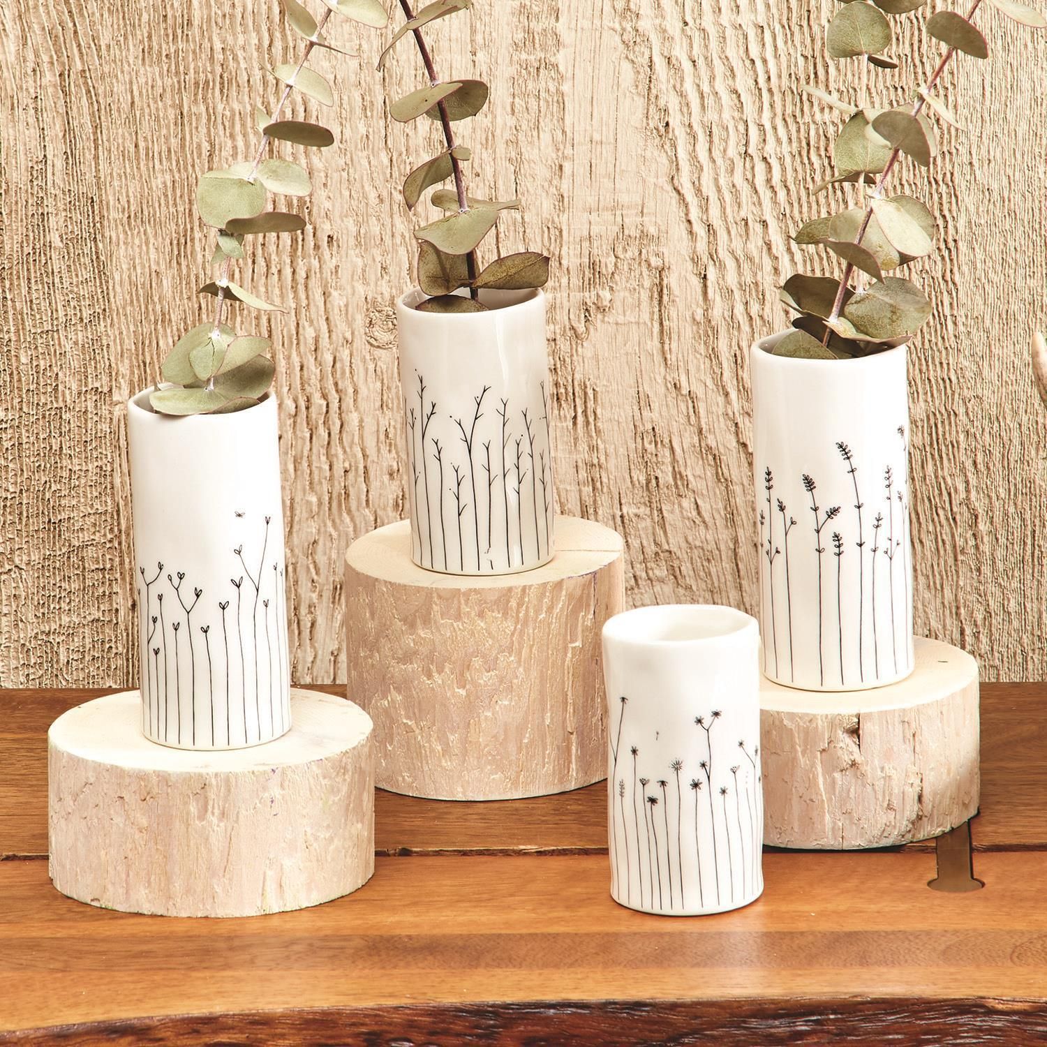 Petite Floral Vases