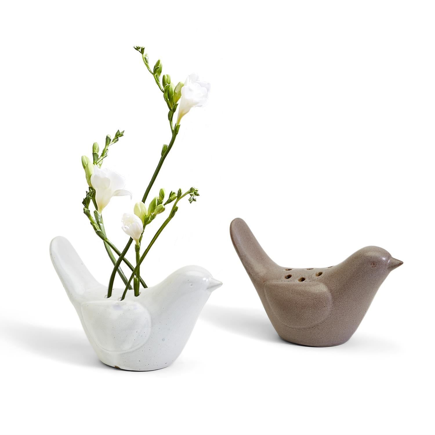 Petite Bird Vases