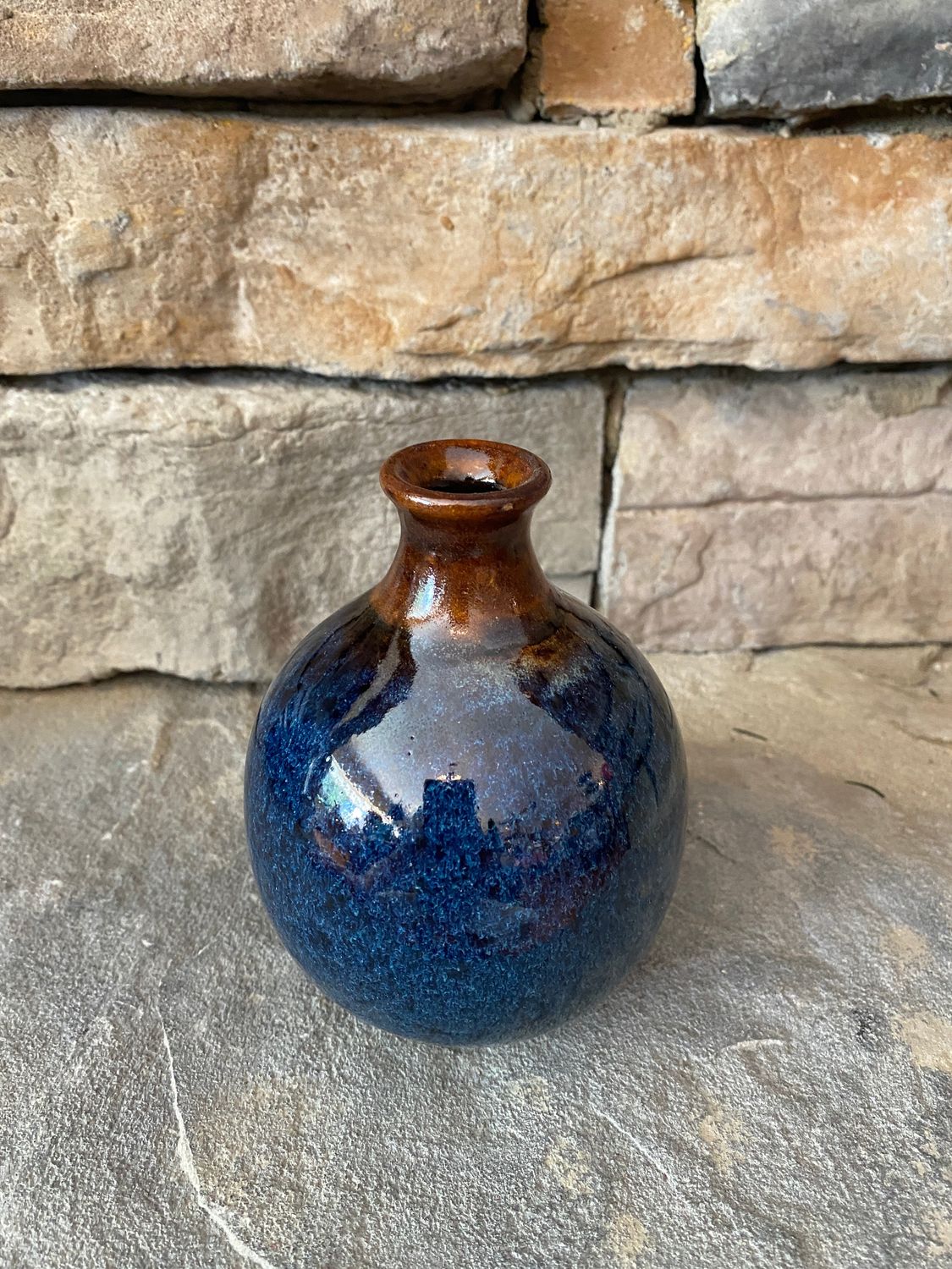Blue Bud Vase