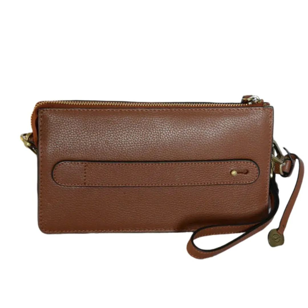 The Lynne - Pebbled Metro Clutch