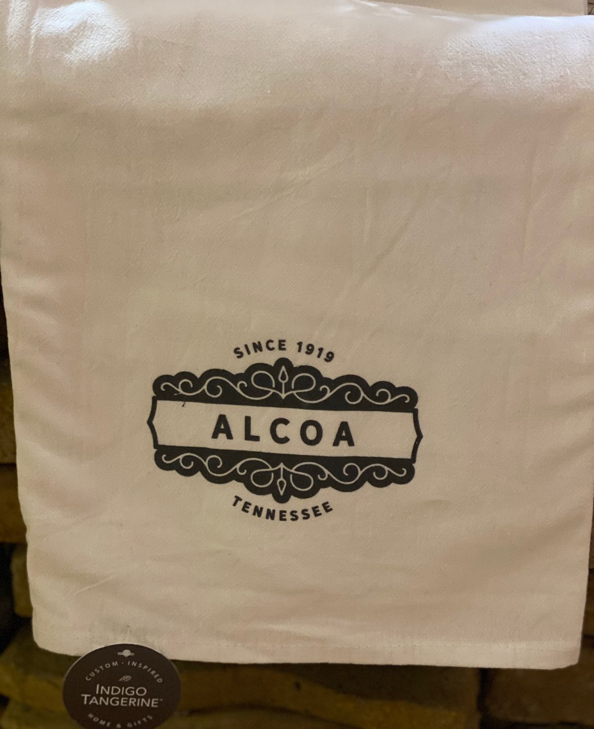 Local Landmarks Ornamental Tea Towels, Style: Alcoa