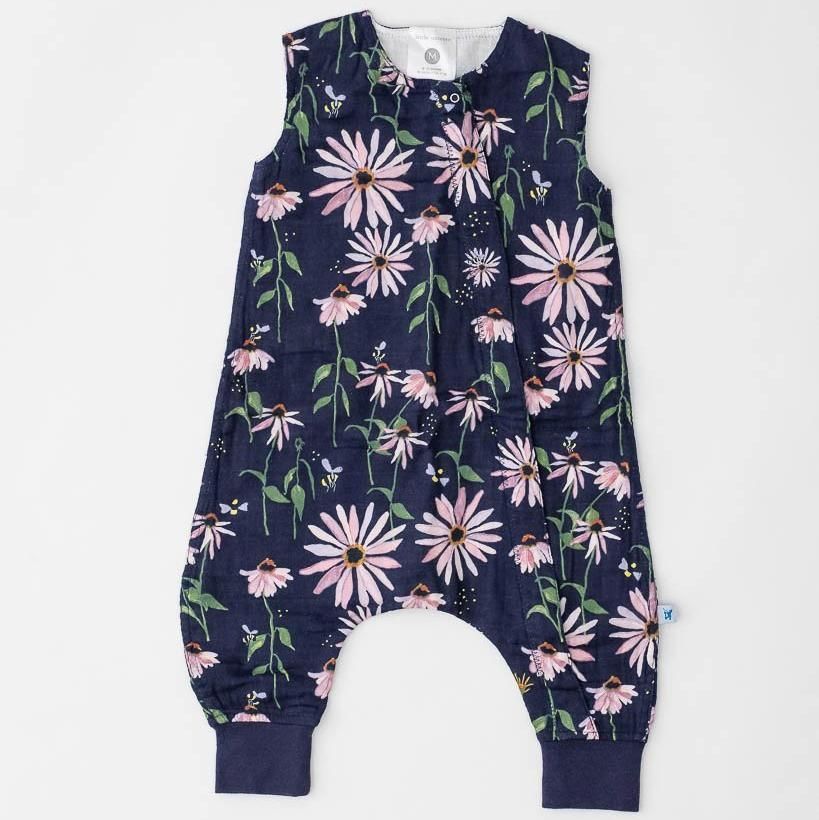 Dark Coneflower Romper