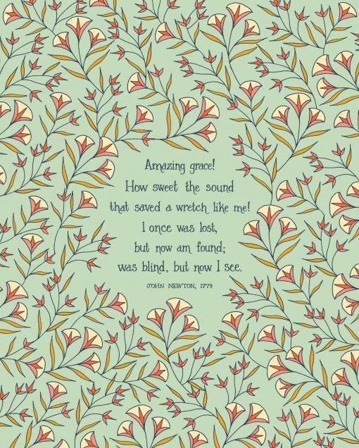 Amazing Grace Art Print